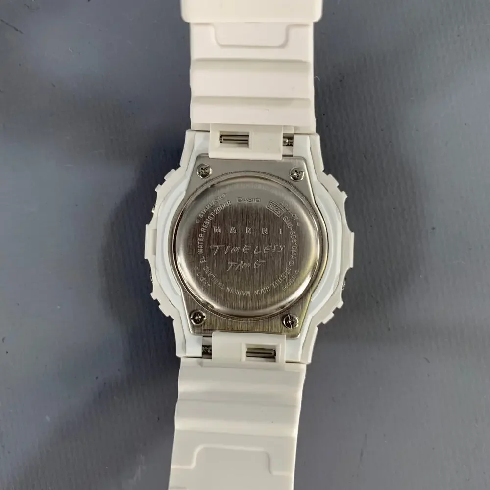 MARNI G Shock Logo Watch
